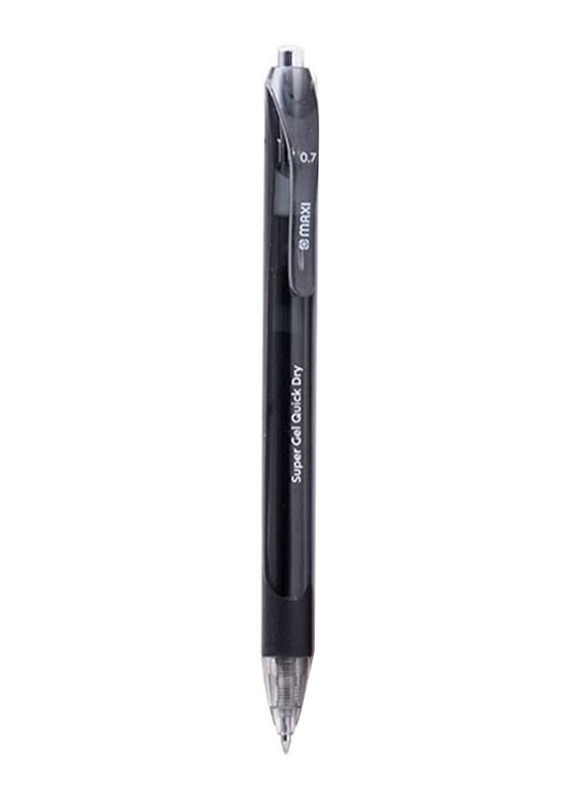 Maxi 12-Piece Gel Pen Set, Black