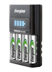 Energizer ACCU Rechargeable Maxi Charger With Batteries, Multicolour