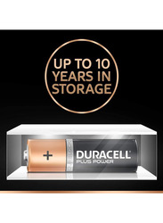 Duracell Plus Power AA Battery Set, 4 Pieces, Black/Gold