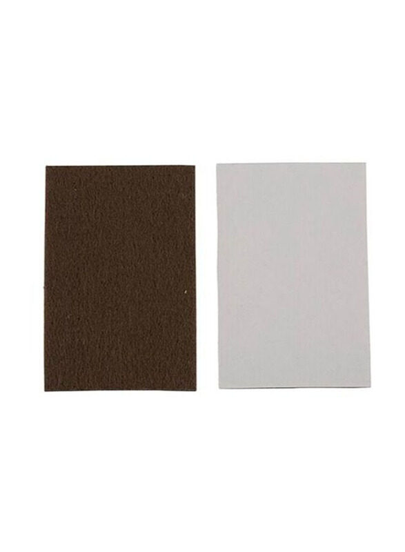 Terabyte Synthetic Felt Sheet, 2 Pieces, Brown