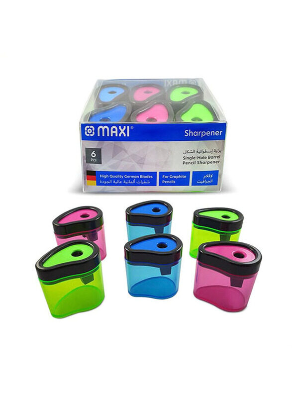 

Maxi 6-Piece Sharpeners Set, Multicolour