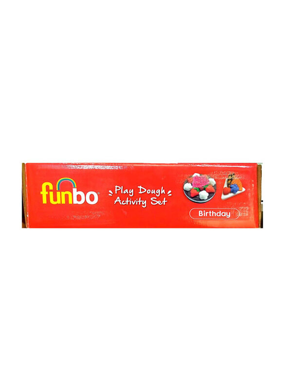 

Funbo Play Dough Birthday Activity Set, Multicolour