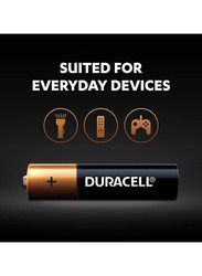 Duracell AAA Alkaline Battery Set, 12 Pieces, Black/Brown