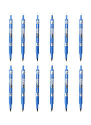 Pilot 12-Piece Twin Marker Set, Blue