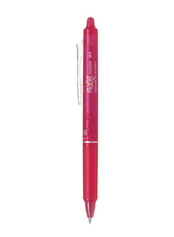 Pilot Frixion Clicker Erasable Pen, Pink