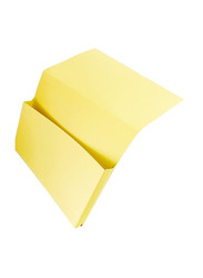 Premier Document Wallet Fullscape, 300GSM, Yellow