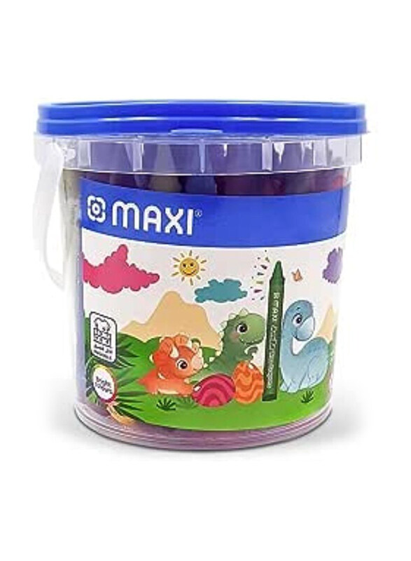 

Maxi Jumbo Wax Crayons, 48 Pieces, Multicolour