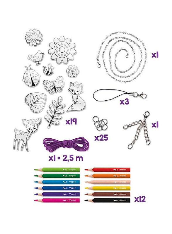 Maped Helix USA Creativ Magical Plastic Craft Set, Multicolour