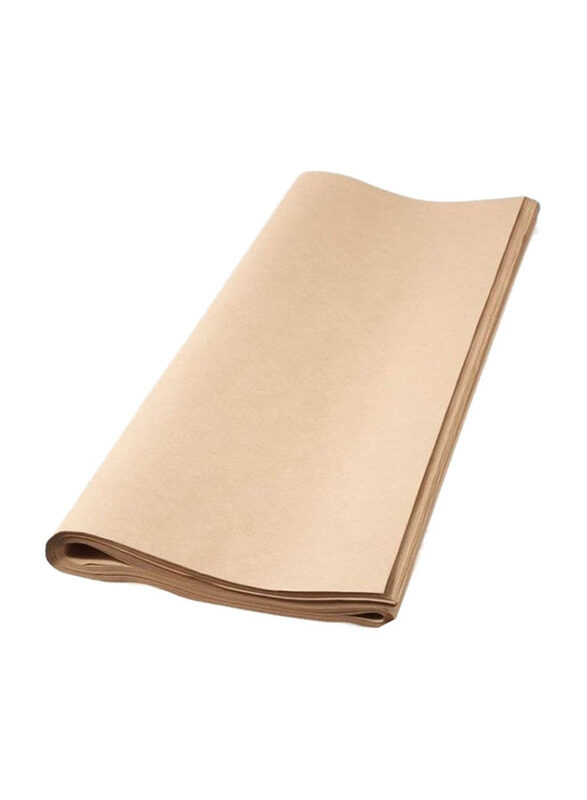 

Generic Plain Kraft Gift & Presents Wrapping Paper, 50 Piece, Brown