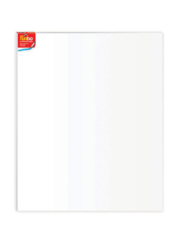 

Funbo Stretched 3D Canvas Board, 100 x 120cm, White