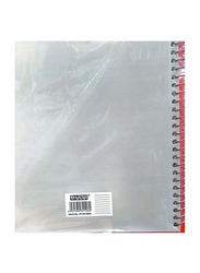 Partner Spiral Notebook Squared Ruling, 4 Pieces, A4 Size, HC100A4, Multicolour