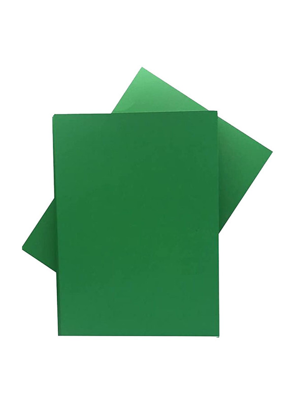 Terabyte Card Paper, 100 Sheets, 160 GSM, A6 Size, Green
