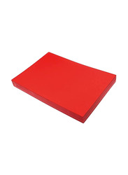 Terabyte Thick Craft Making Card Paper, 20 Sheets, 250 GSM, A4 Size, Red