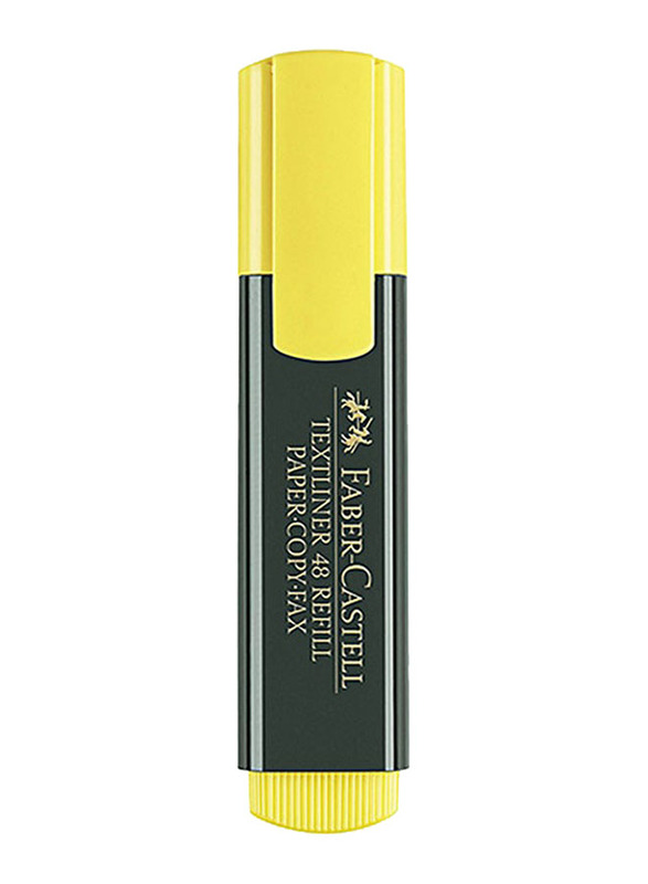 Faber-Castell Textliner 48 Refill Highlighter, Yellow