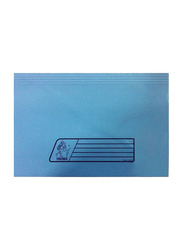 Premier Document Wallet File Folder Set, 100 Pieces, Blue