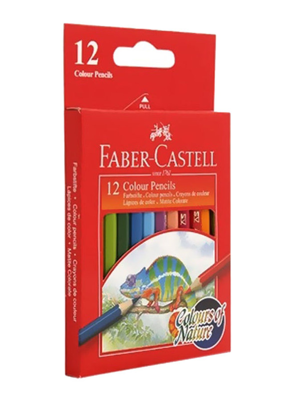 Faber-Castell Small Colour Pencils Set, 12 Pieces, Multicolour