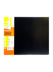 360 Business Card Hard Cover Holder, Black