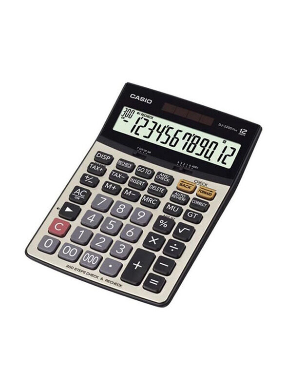 

Casio 12-Digit Basic Calculator, Multicolour