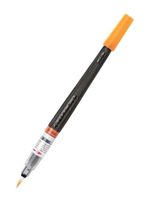 Pentel Arts Pinceau Colour Brush Pen, Orange