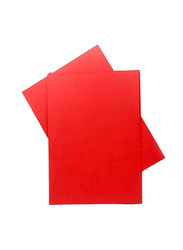 Terabyte Thick Invitation Card Paper, 20 Sheets, 250 GSM, A4 Size, Red