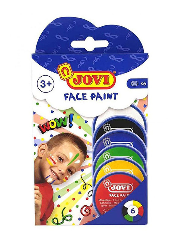 Jovi Wow Face Paint Set, 6 Pieces, Multicolour