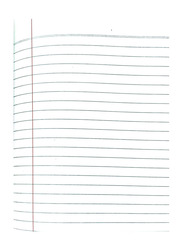 Paperline Single Line Exercise Book, 50 Sheets, Blue/White