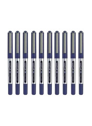 Uniball 10-Piece 0.5mm Tip Eye Micro Gel-Ink Pens, UB-150, Blue