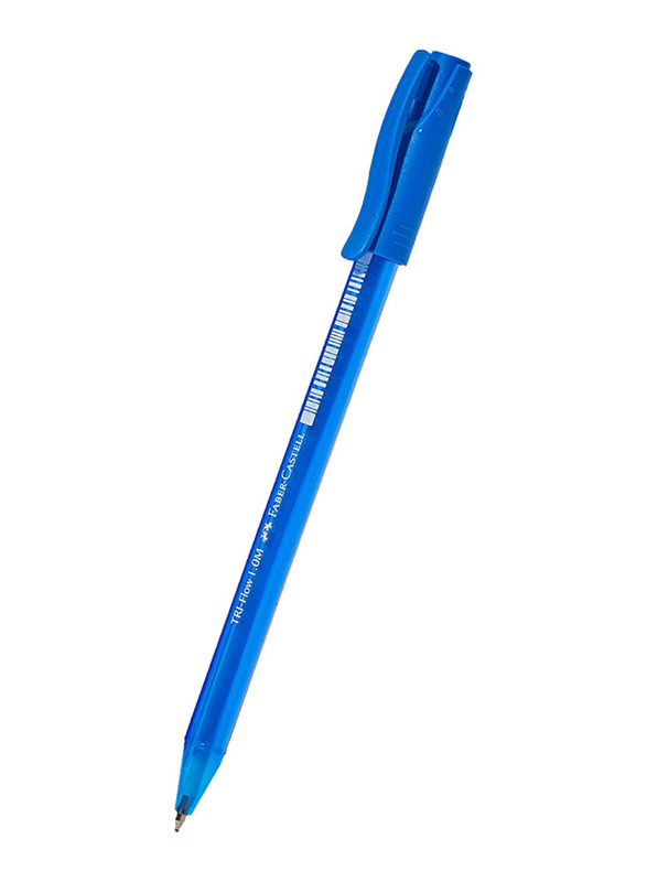 Faber-Castell 30-Piece Ballpoint Pen Set, Blue