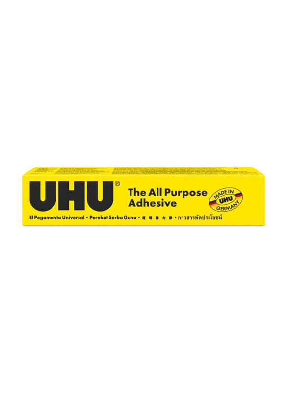 

UHU All Purpose Adhesive, 20ml, Yellow/Black