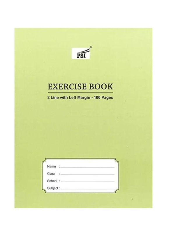 Psi Two Line Exercise Book, 100 Pages