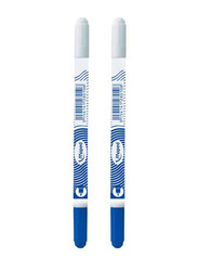 Maped 2-Piece Ink Blister Correction Pen Set, White/Blue