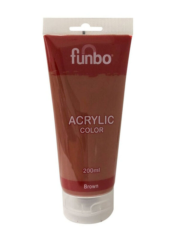 

Funbo Acrylic Colour, 200ml, Brown