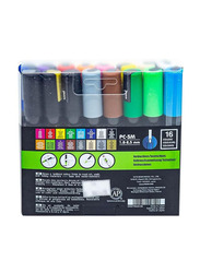 Posca PC-5M Basic Marker, 16 Pieces, Multicolour