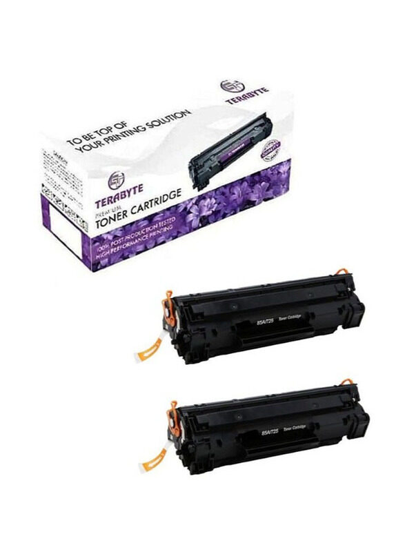 

N/a Terabyte 85A Black Toner Cartridge, 2 Pieces