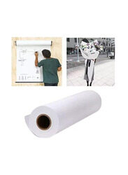 Terabyte Jumbo Easel Drawing Art Paper Roll, 44cm x 50m, White