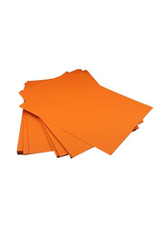 Terabyte Card Paper, 300 Sheets, 180 GSM, A5 Size, Orange
