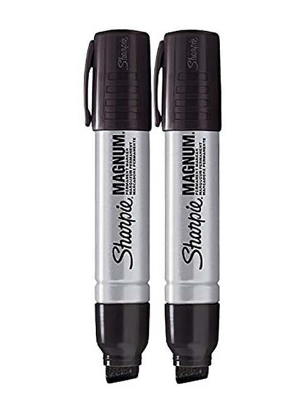 Sharpie 2-Piece Magnum Permanent Marker, Black