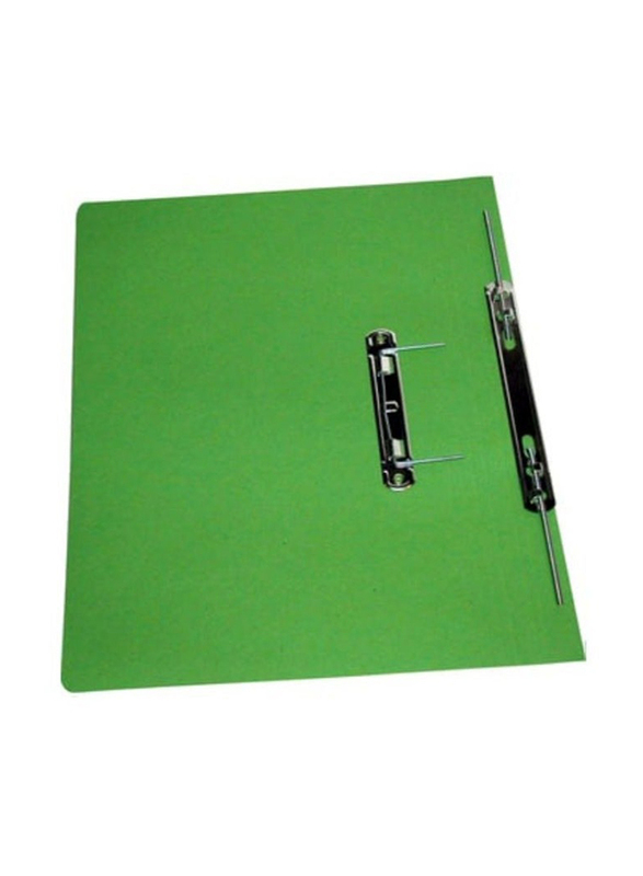 Spring File Folder A4 Documents Filing, 5 Pieces, Green