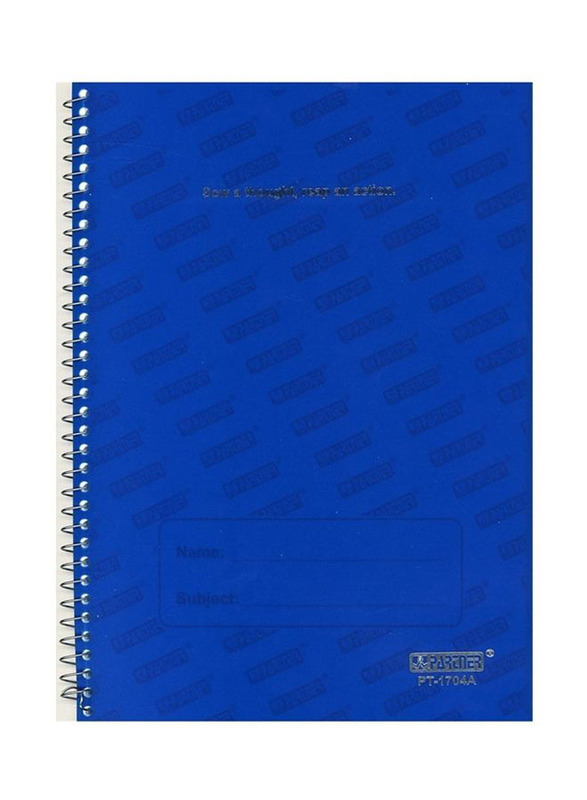 Partner Single Line Notebook, A4 Size, Blue