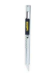 Olfa Stainless Steel Graphics Knife, Silver/Black/Yellow
