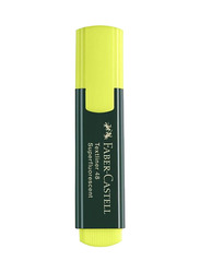 Faber-Castell 3-Piece Chisel Tip Highlighter, Yellow