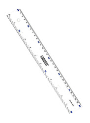 Partner Compact Ruler, Clear