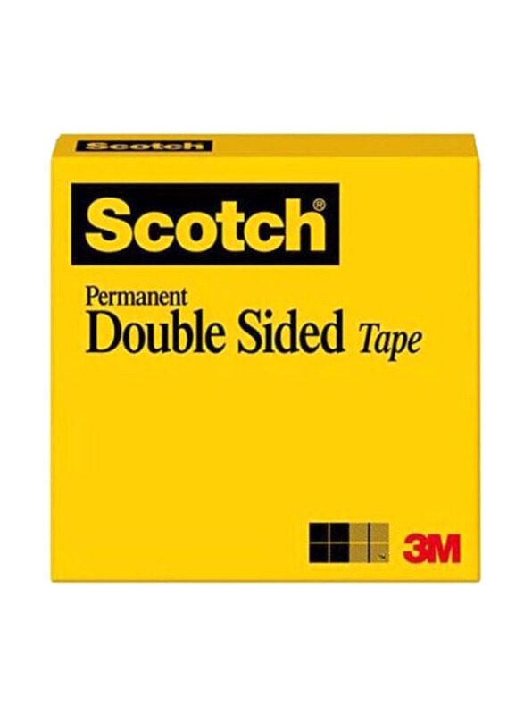 

3M Permanent Double Sided Tape, White