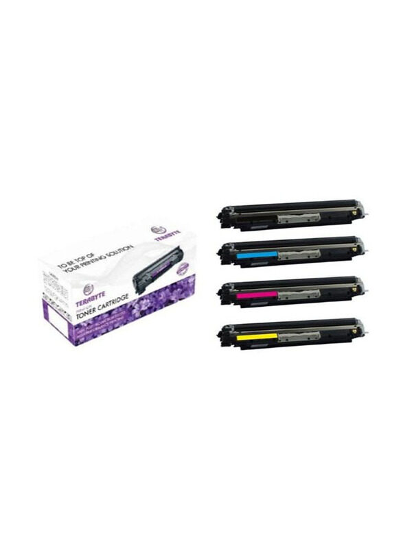 

Generic Terabyte 410A CF410A Black and Tri-Color Toner Cartridge Set, 4 Piece