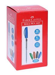 Faber-Castell 50-Piece Ball Pen Set, Black