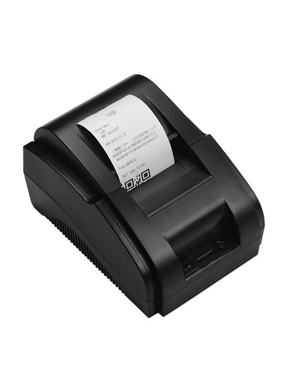 

Generic Desktop 58mm USB Direct Thermal Bill Receipt Printer, Black