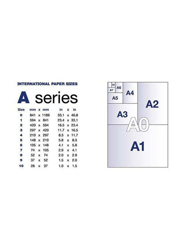 Double A Premium Copy Paper, 500 Sheets, 80 GSM, A5 Size