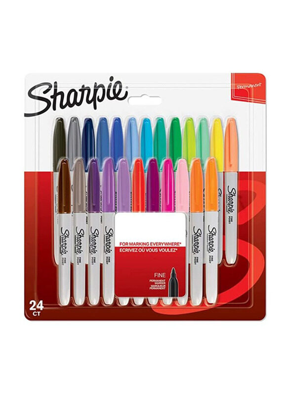 

Sharpie 24 Piece Permanent Marker Set, Multicolour