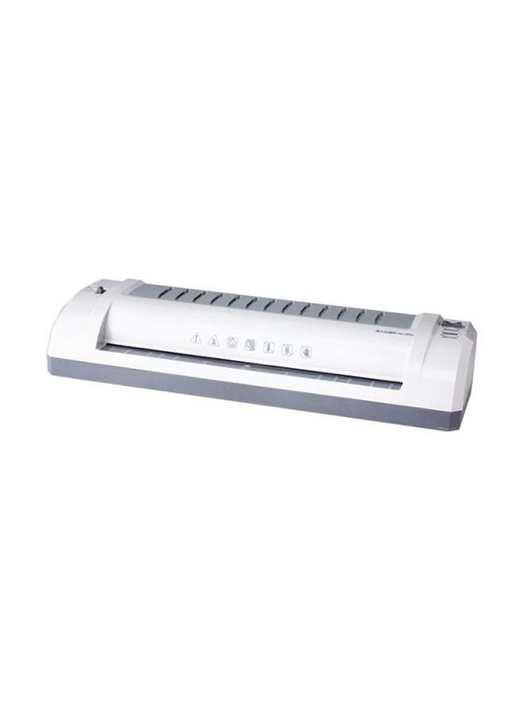 Deli A3 Heat Laminator, Light Grey