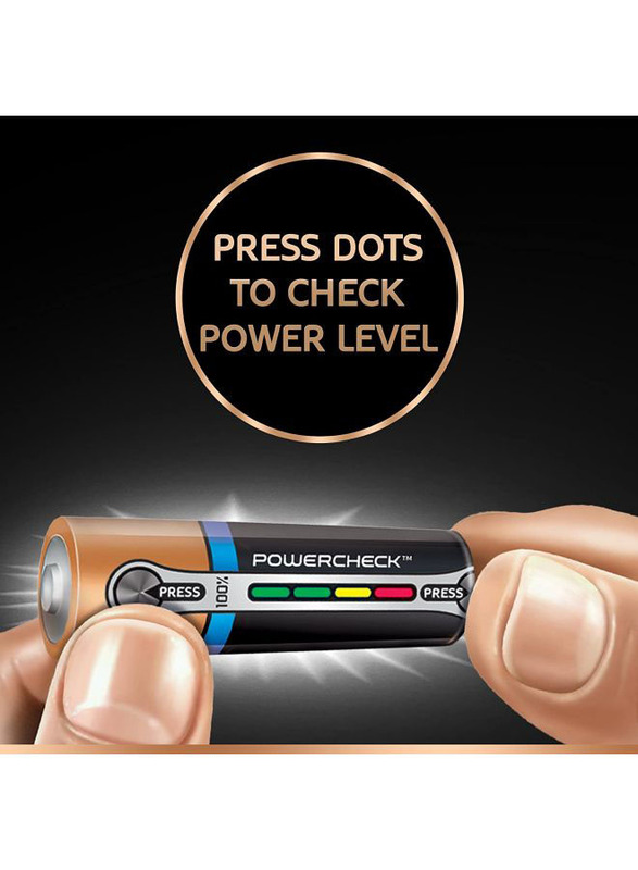 Duracell Powercheck Ultra Power AAA Battery Set, 6 Pieces, Multicolour